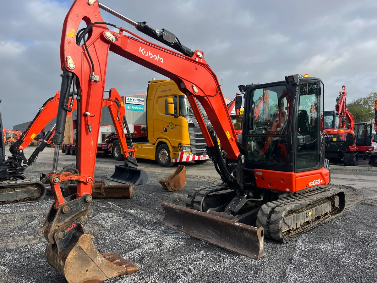 2021 Kubota KX060-5 Mini Excavator - Image 2