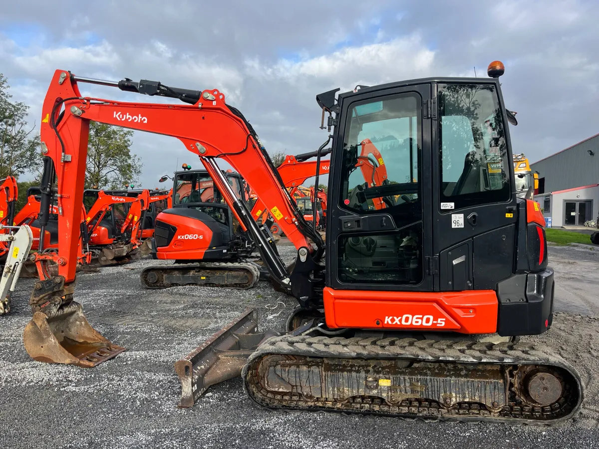 2021 Kubota KX060-5 Mini Excavator - Image 1