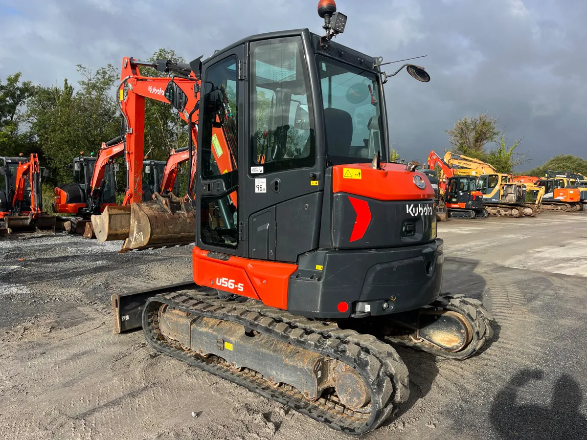 2020 Kubota U56-5 Mini Excavator - Image 3