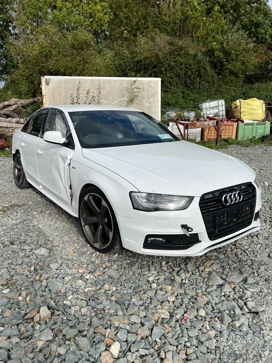 Breaking audi a4 2014 2.0tdi s line cjca mvs Ly9c - Image 1