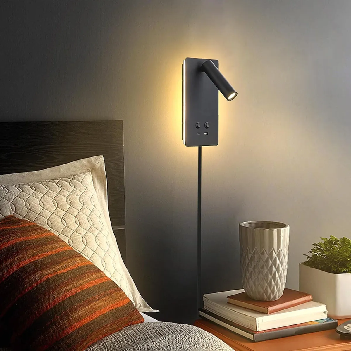 LED Wall Lamp Mounted Reading Lights Adjustable - Image 2