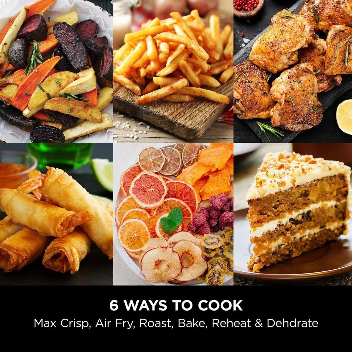 Air Fryer Max Pro 6.2L Large Single Drawer - Image 3