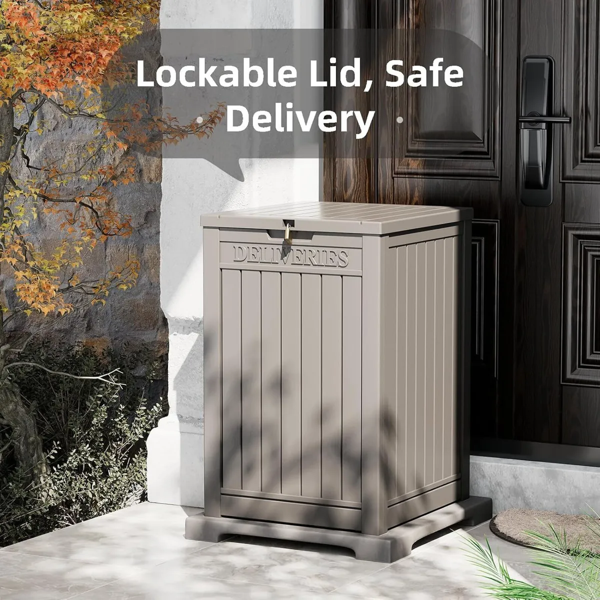 Package Delivery Box for Porch 48 Gallon Storage - Image 4