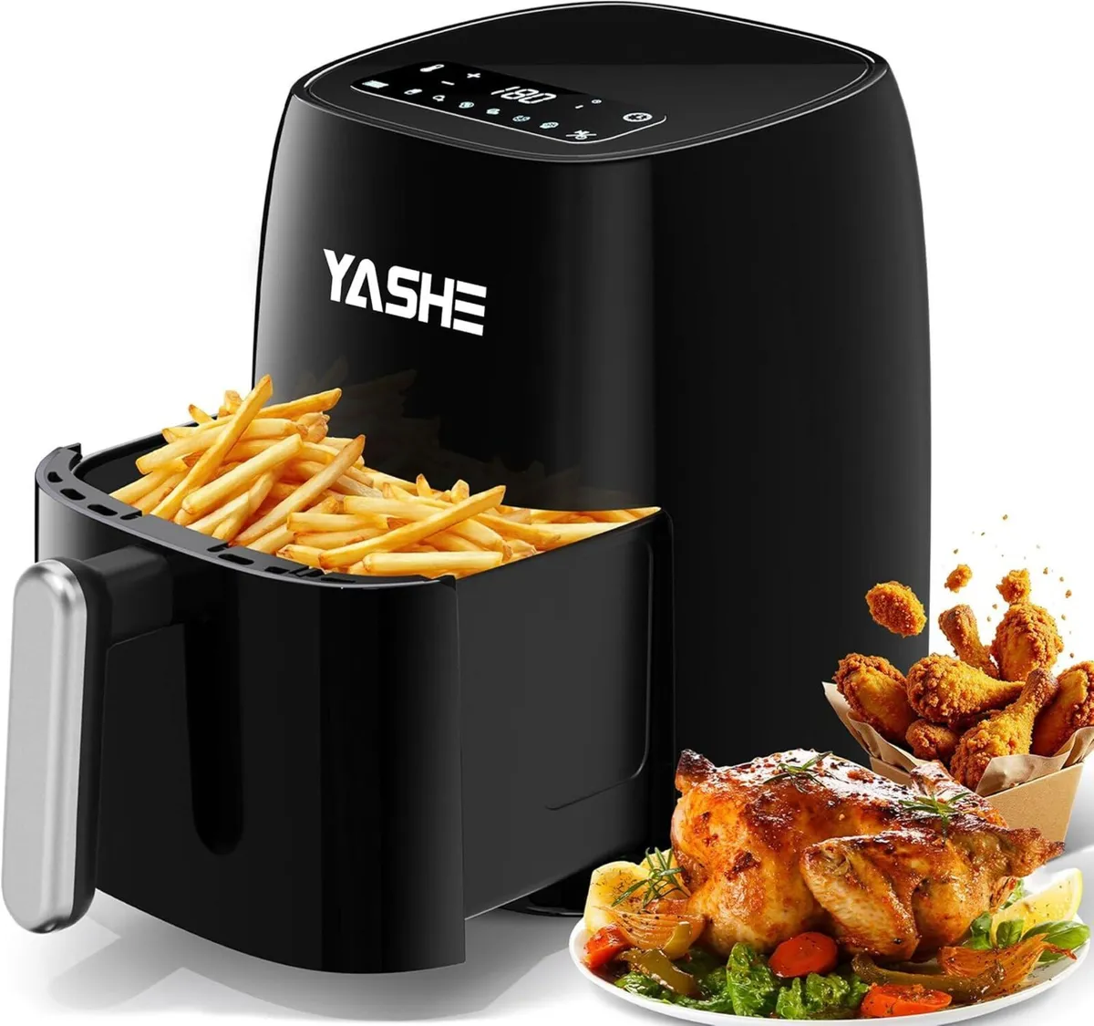 9L Dual Air Fryer with 2 Independent 4.5L - Image 1