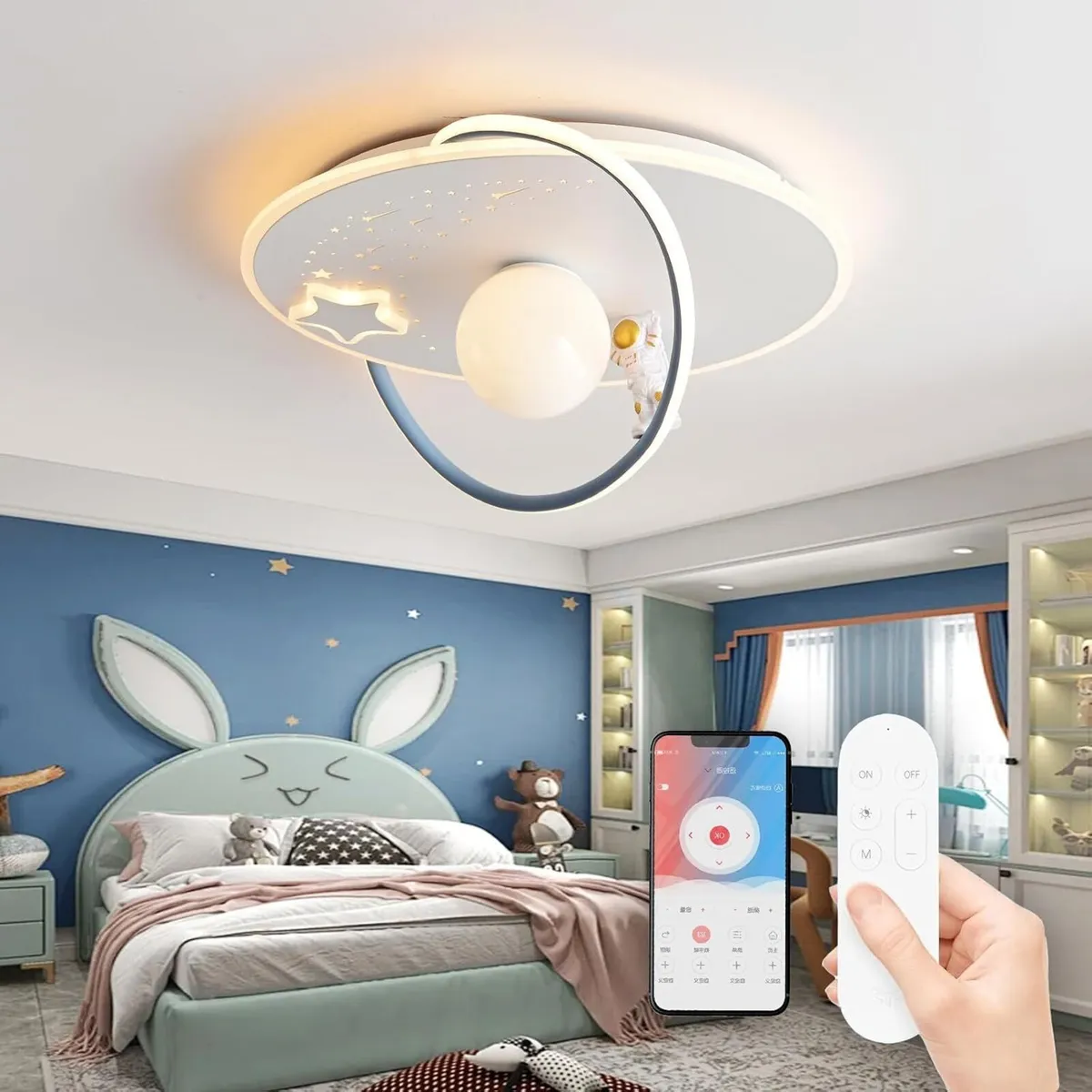 LED Ceiling Light Dimmable Chindren's Room Lamp - Image 1