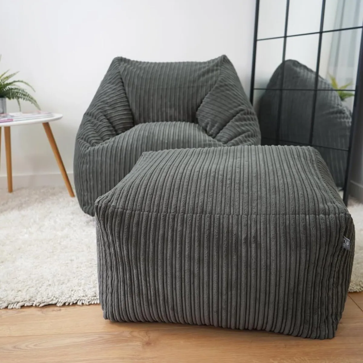 Rucomfy Adult Large Armchair Beanbag Soft - Image 2