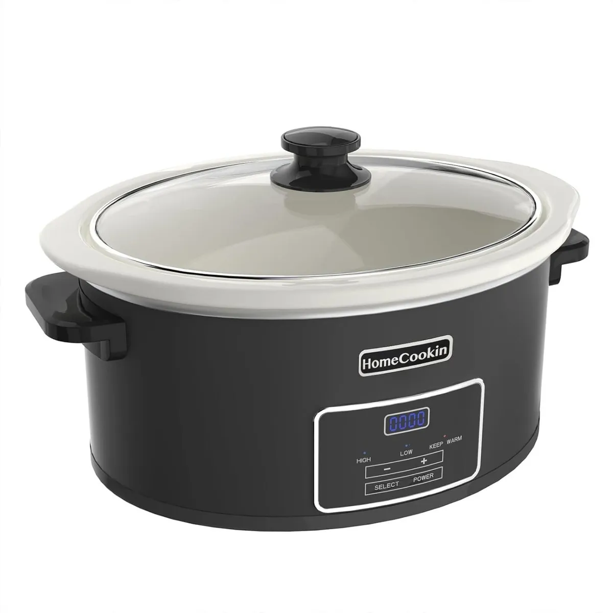 8 Quart Programmable Slow Cooker with Timer - Image 2