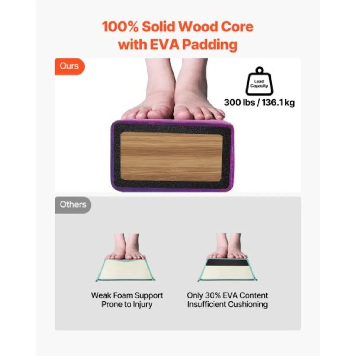 8FT Folding Balance Beam for Kids, 136.1KG Stable - Image 2