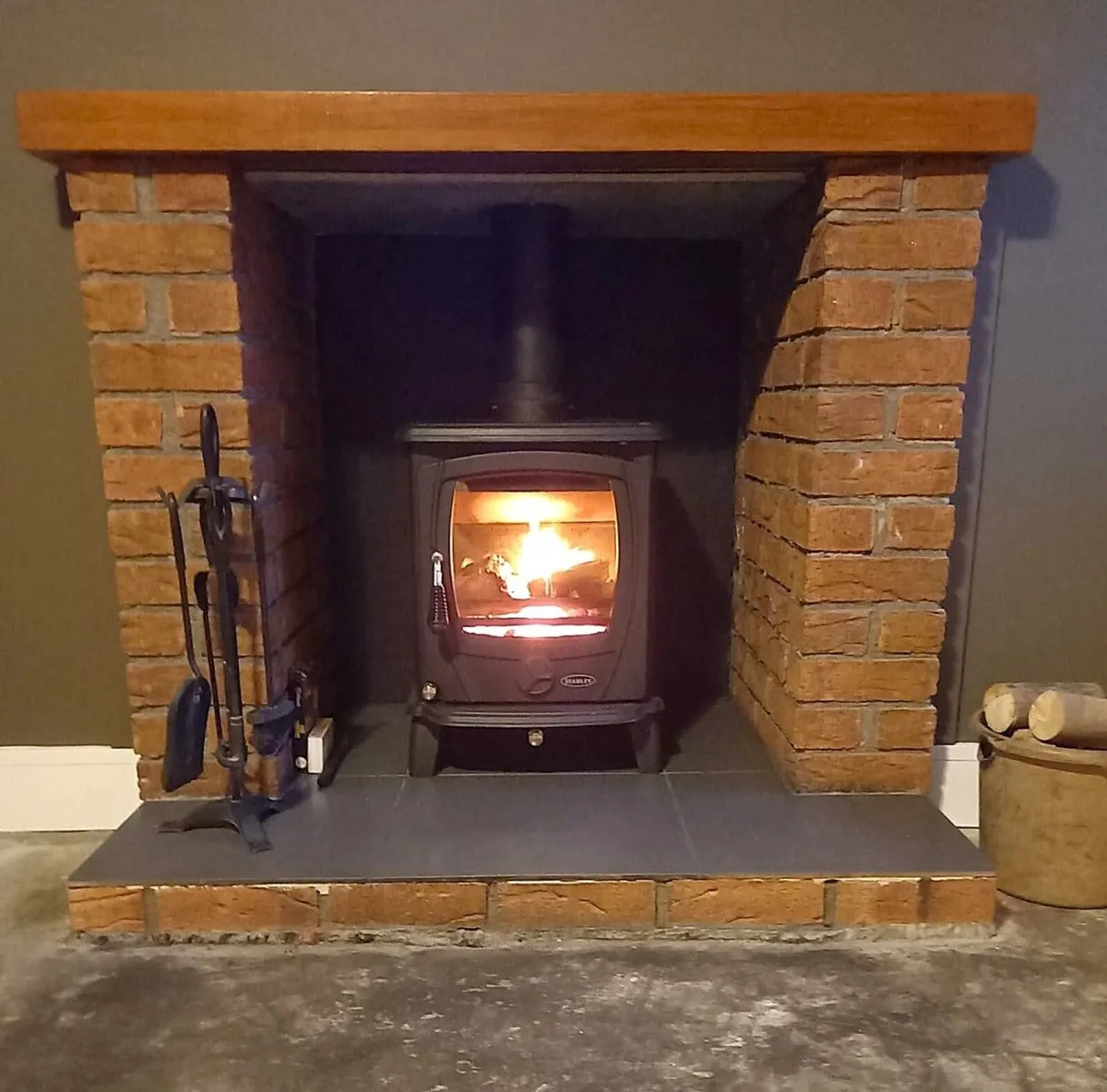 Stanley Stove (Erin) with back boiler - Image 1