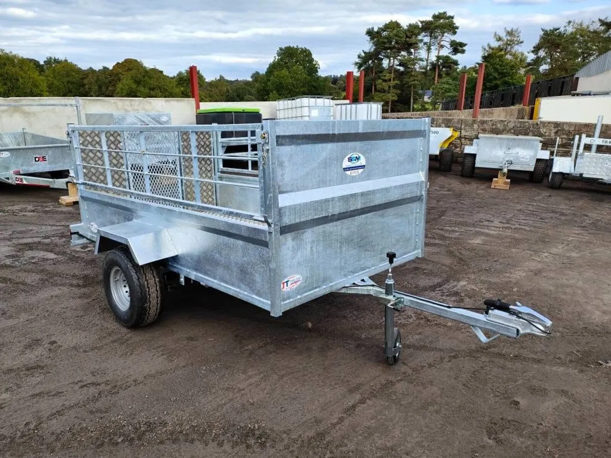 7X4 Quad Trailer With lamb gate - Image 1
