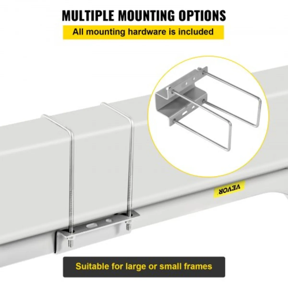 Boat Trailer Guide-ons, 46", One Pair Aluminum Tr - Image 4