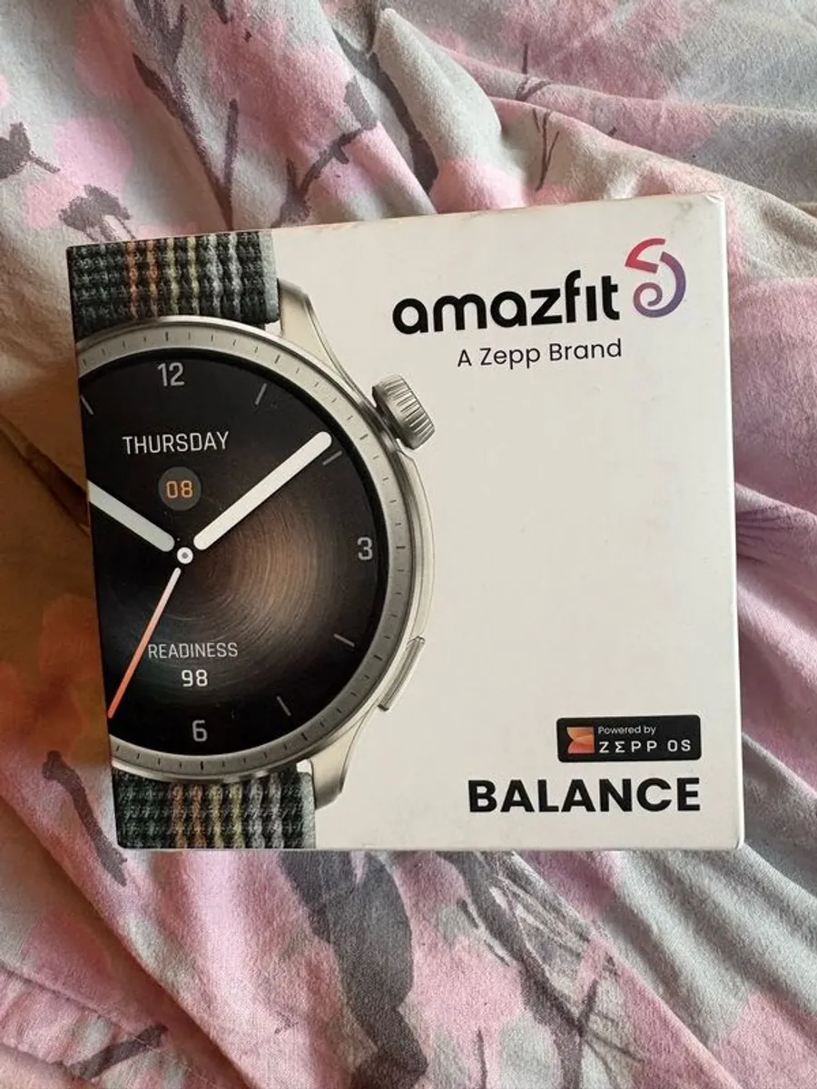 Brand New & Factory Sealed: Amazfit Balance Smartwatch - Image 1