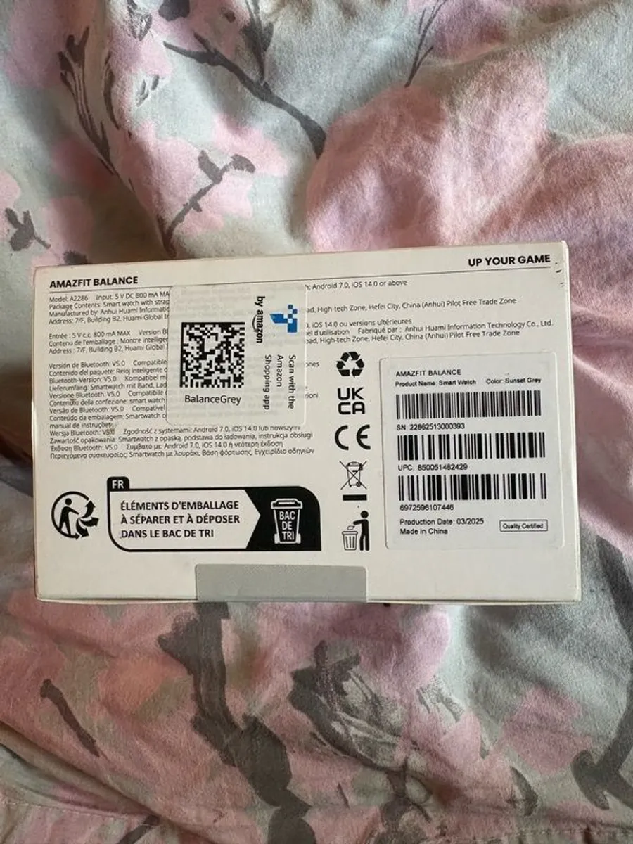 Brand New & Factory Sealed: Amazfit Balance Smartwatch - Image 4