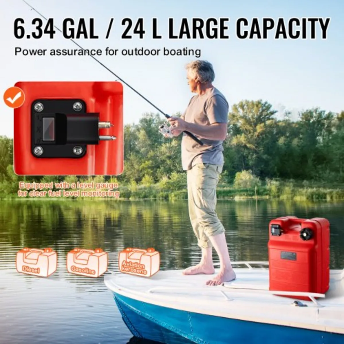 Marine Tank, 6.34-Gallon/24-L Marine Portable Tank - Image 4