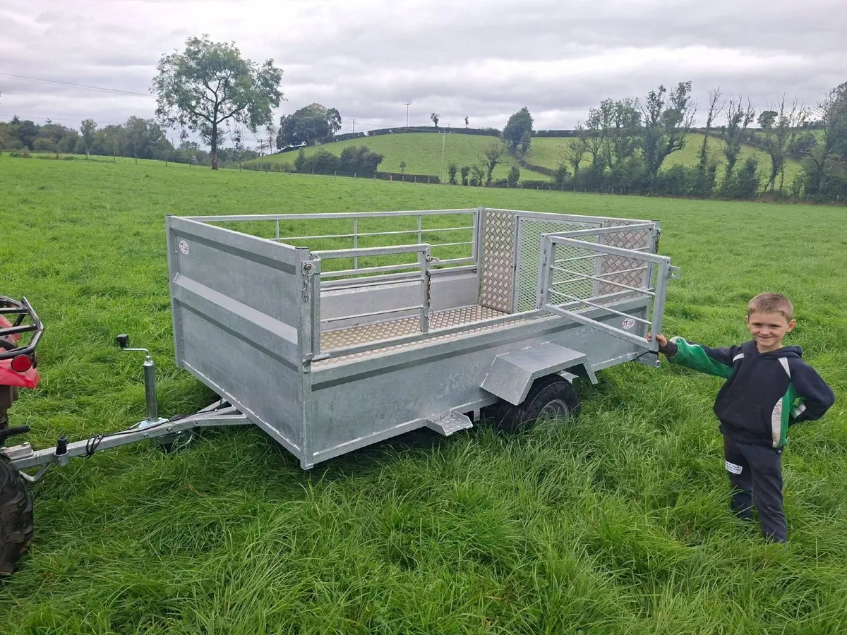 8x5 Quad/Car Trailer with Lamb gate - Image 3