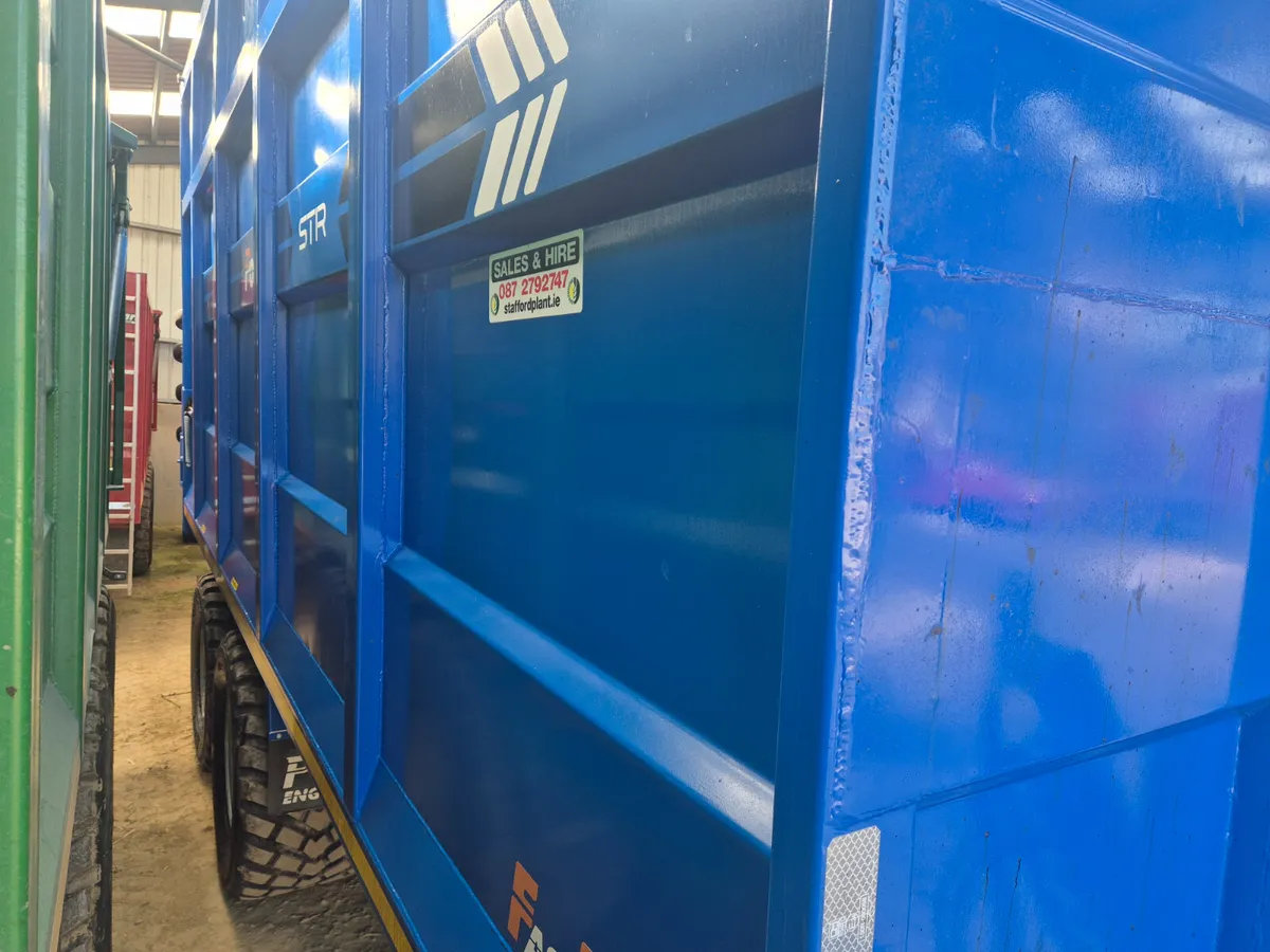 Ex hire Power 20ft silage trailer - Image 4