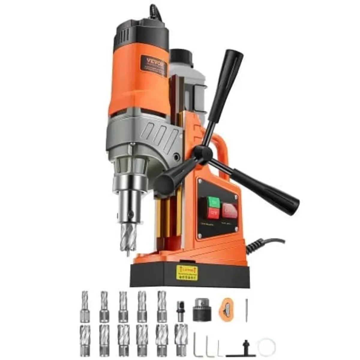 Magnetic Drill, 1450W Motor 1.6 in Boring Diameter - Image 1