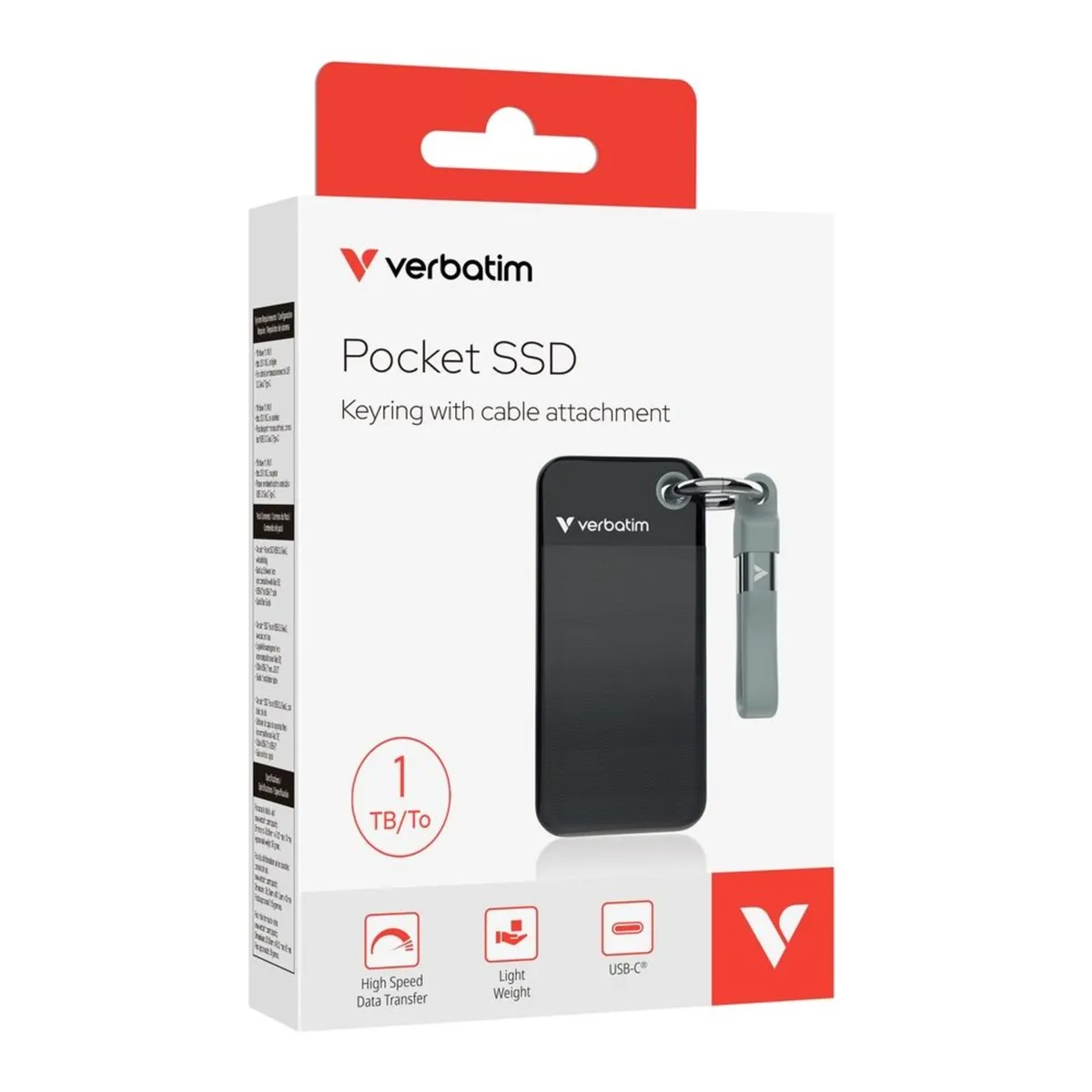 Verbatim pocket SSD, 1TB, new - Image 1