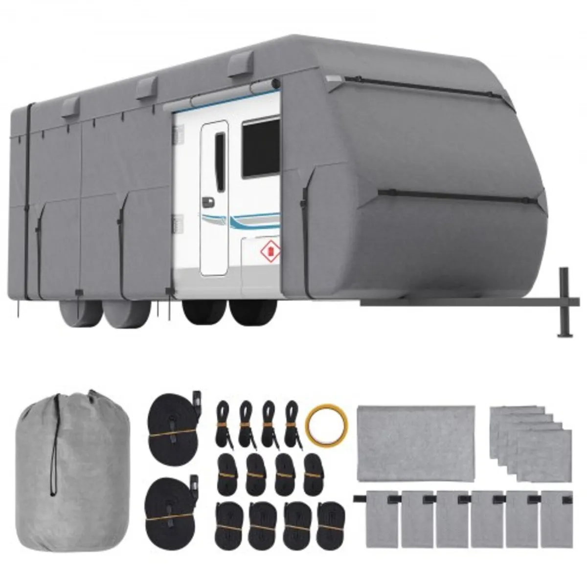 Trailer Travel RV Cover 671.6-731.5 cm Class A Cam - Image 1