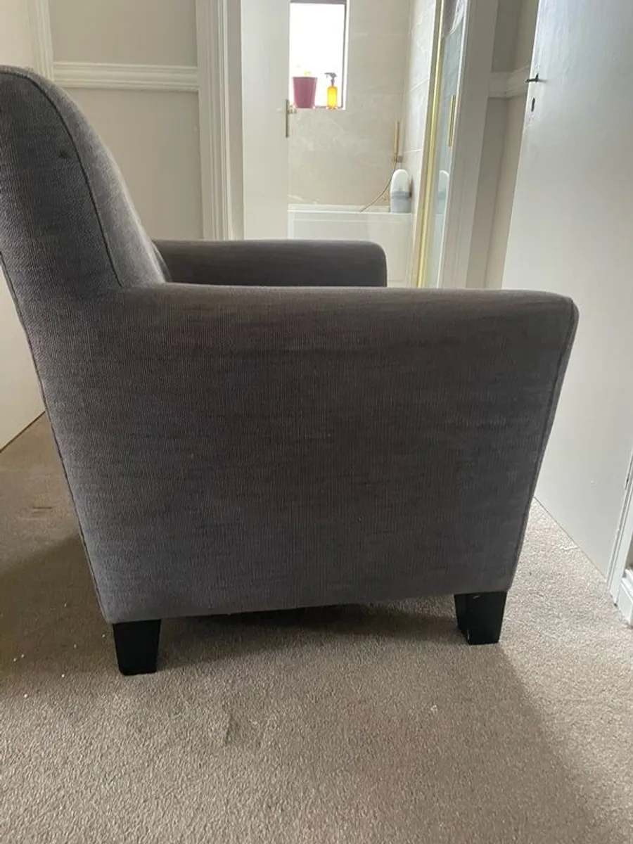 Grey Armchair - Image 3