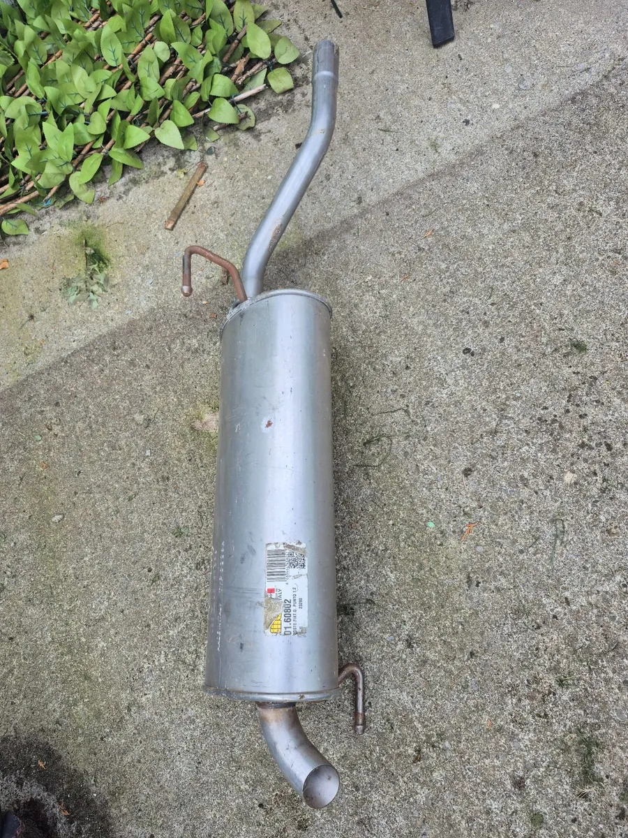 Fiat punto exhaust silencer - Image 3
