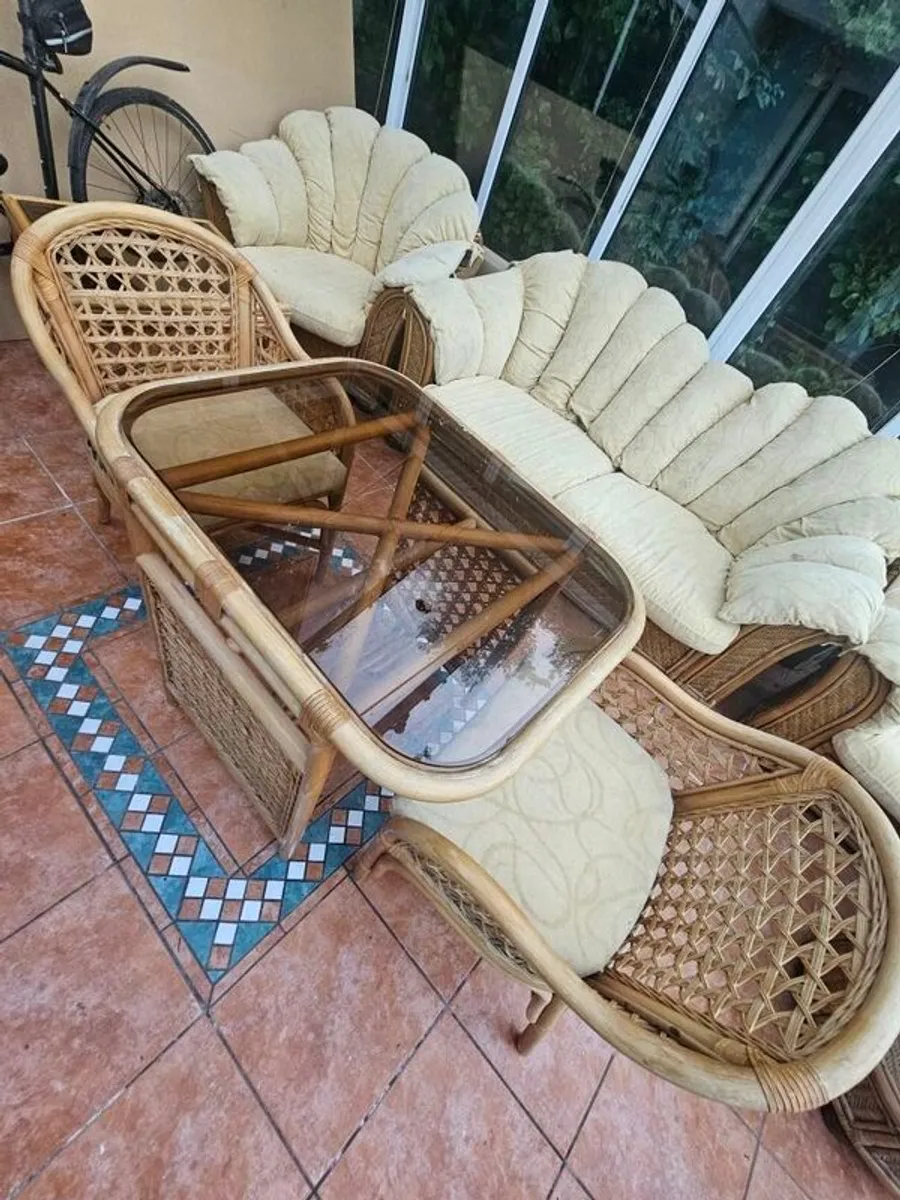 9 piece Conservatory/Sunroom Furniture set - Image 4