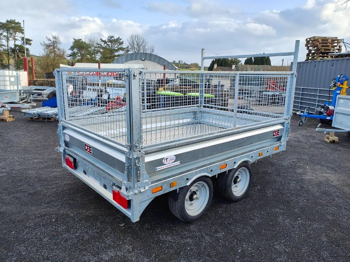 8FT Dropside DSE Trailer (High mesh kit) - Image 2