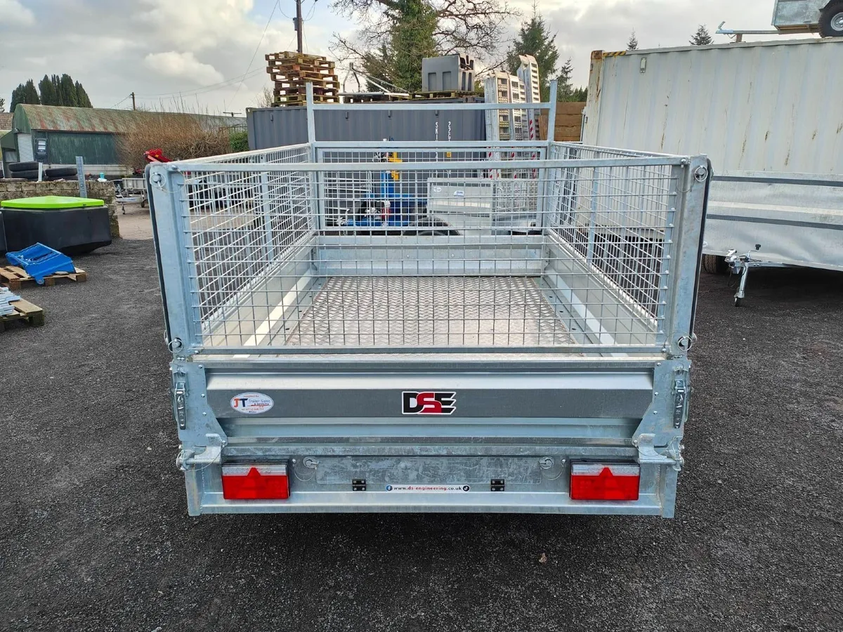8FT Dropside DSE Trailer (High mesh kit) - Image 3