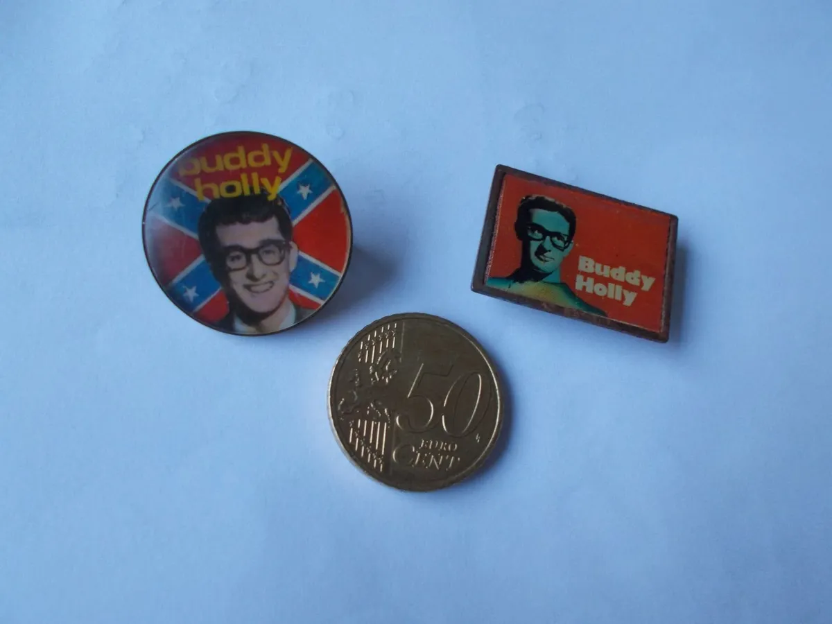 Buddy Holly Badges - Image 1