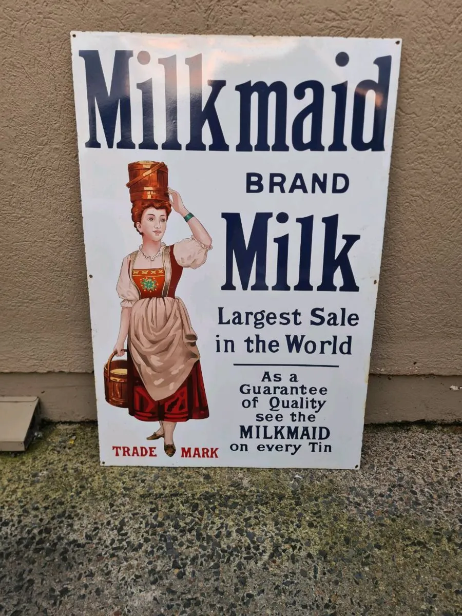 Enamel sign - Image 2