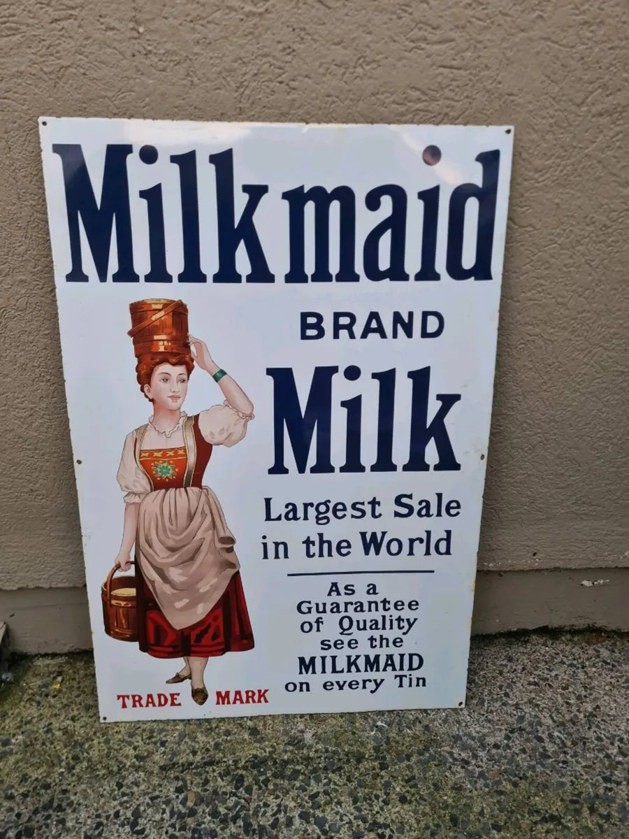 Enamel sign - Image 4