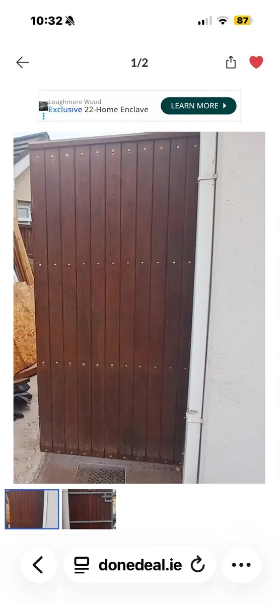 Side gate for house - Image 1