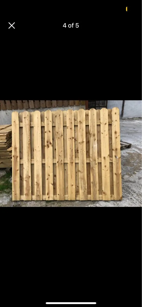 Timber Fencing Panels - Image 1