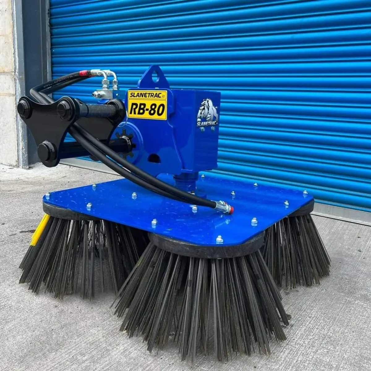 Slanetrac RB80 Mini Digger Brush Attachment - Image 1
