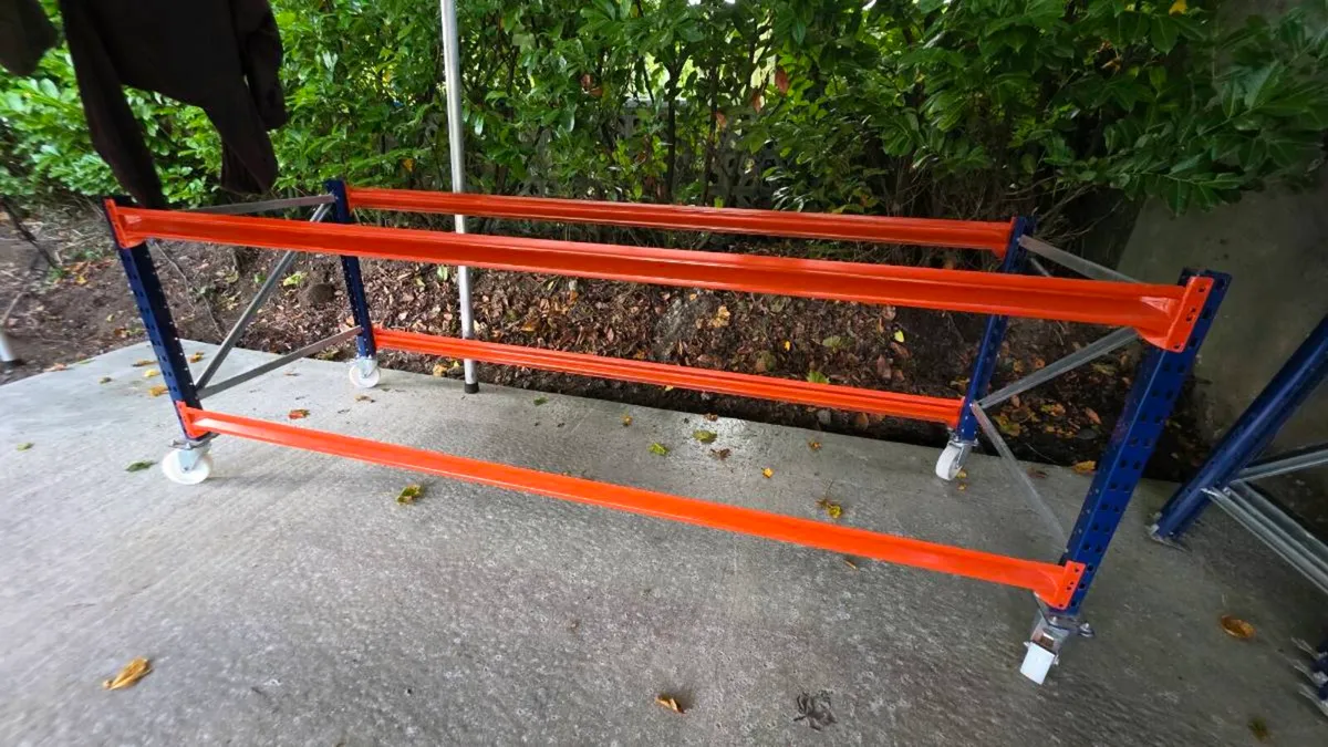 Large Workbench Like New w/ Castors