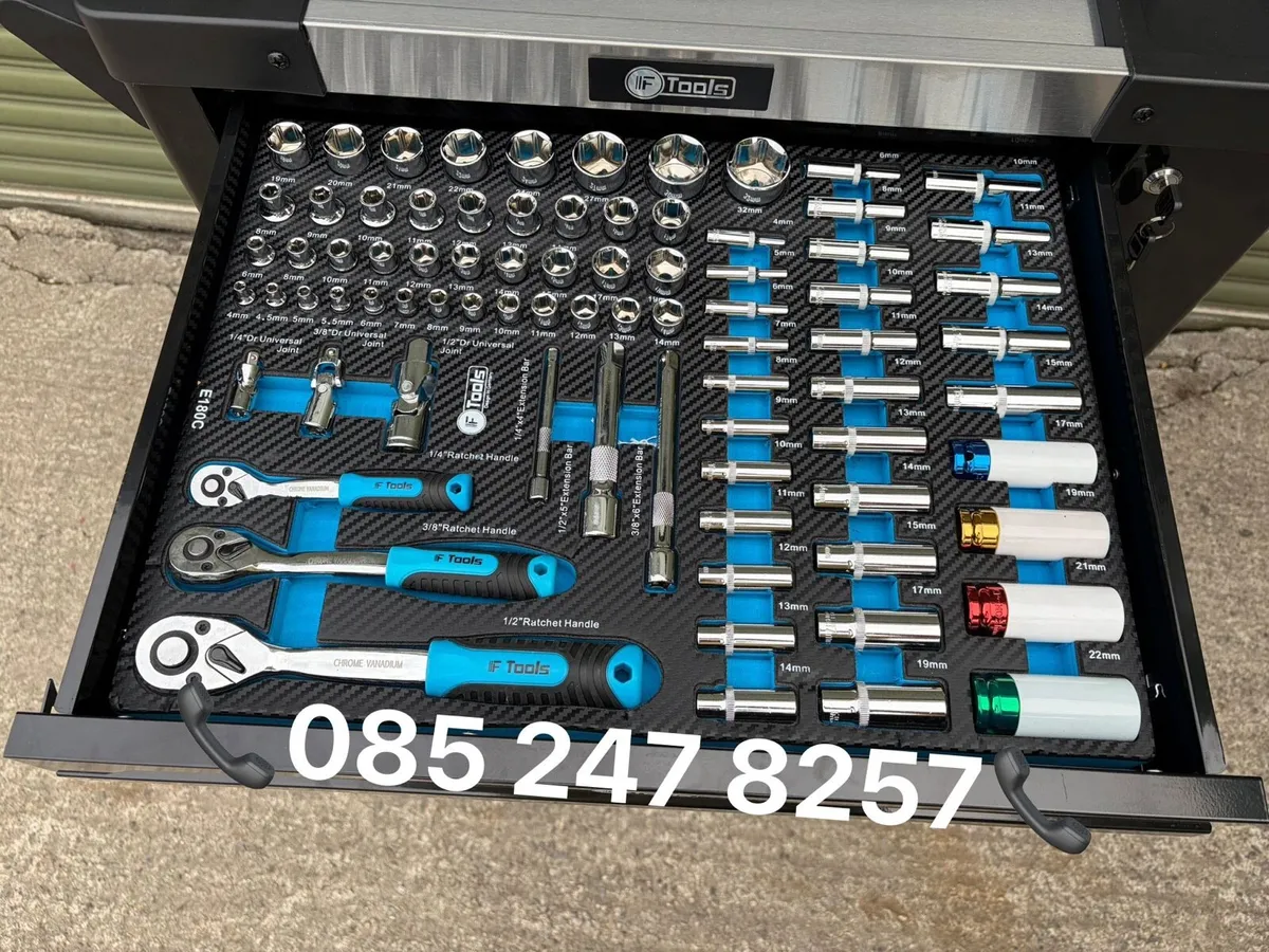 ⚫️⚪️Brand New XXL 7-Drawer Tool Chest Fully Loaded - Image 3