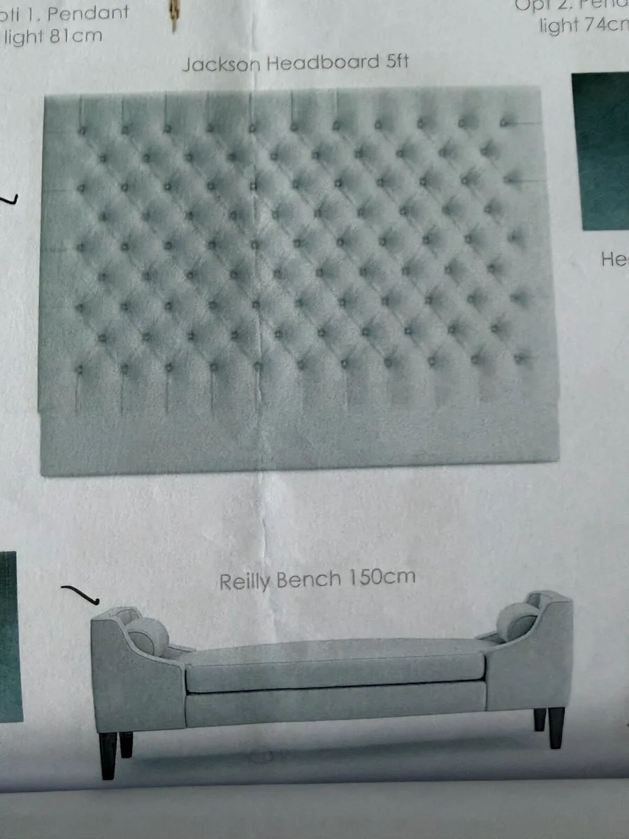 Headboard and Divan - Image 1