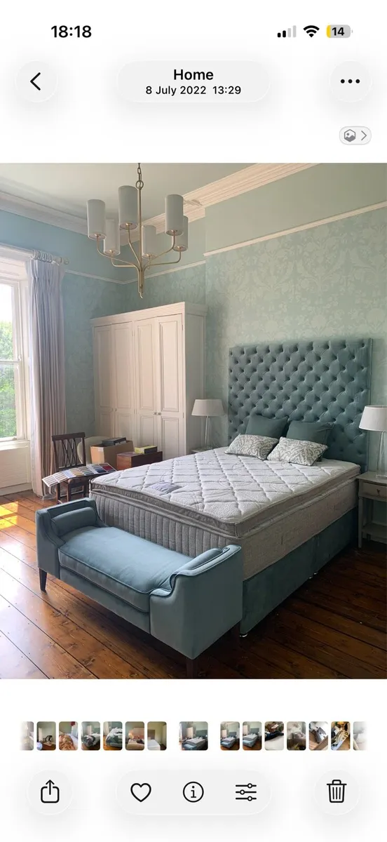 Headboard Divan and Bench - Image 1