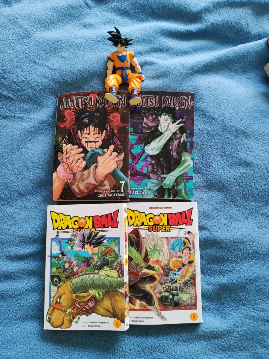 JJK vol 7, 8 and DBS vol 5,6 manga
