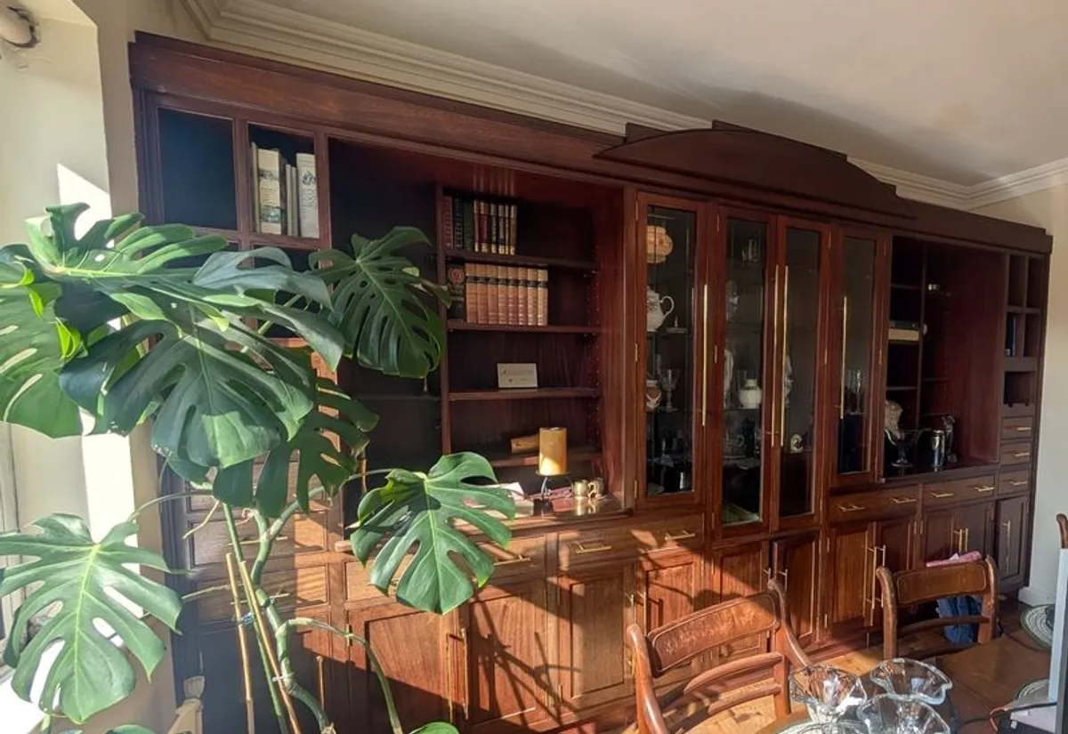 Bespoke Wooden Display Cabinet / Library Unit - Image 2