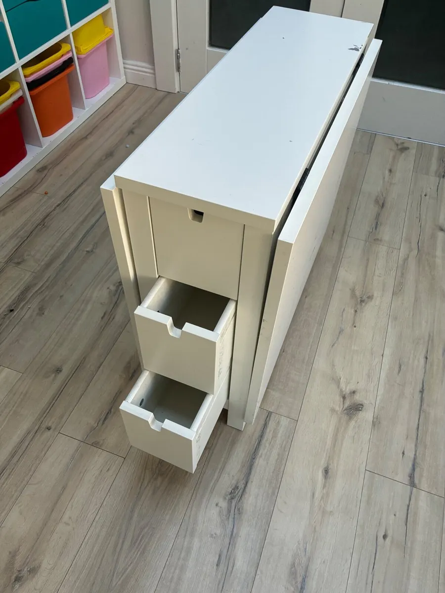 Ikea Norden Gateleg Dining table white - Image 1