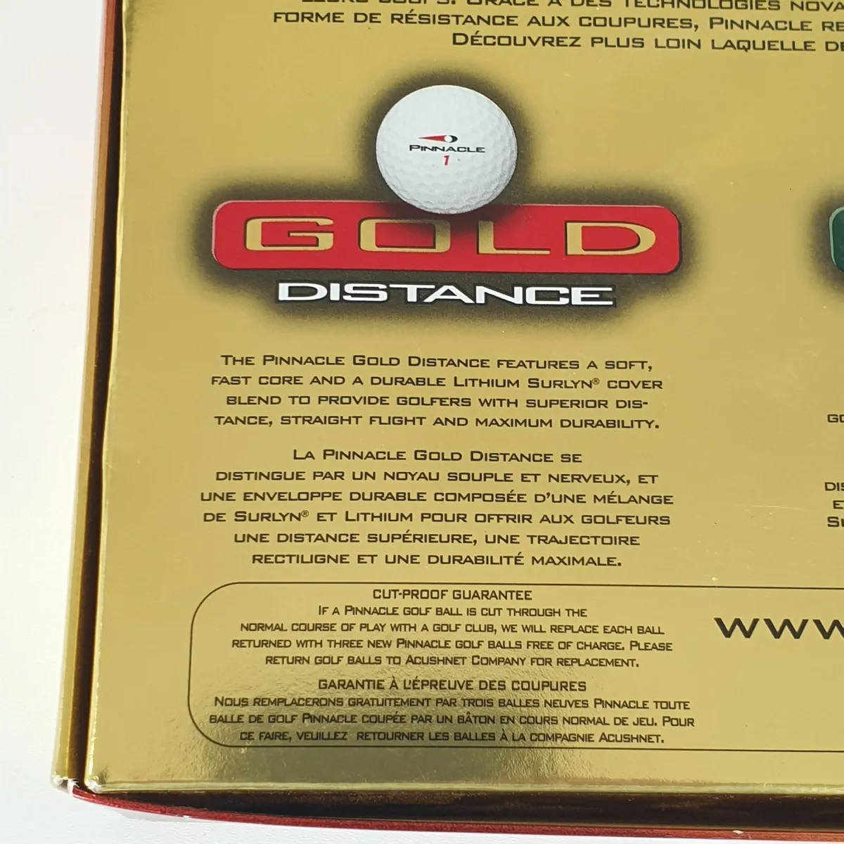 Pinnacle gold golf balls New in box - Image 3
