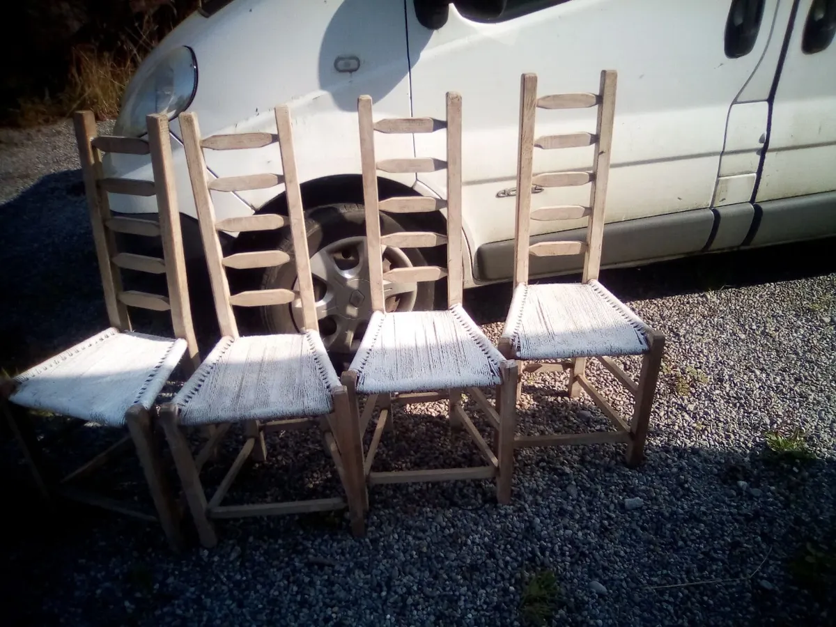 Old sugan chairs - Image 1