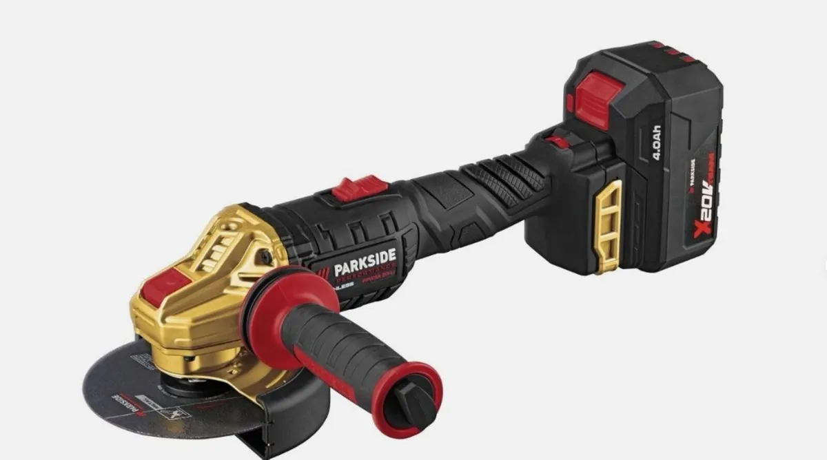 Parkside  PPWSA 20 Li A1 20V Cordless Grinder NEW - Image 2