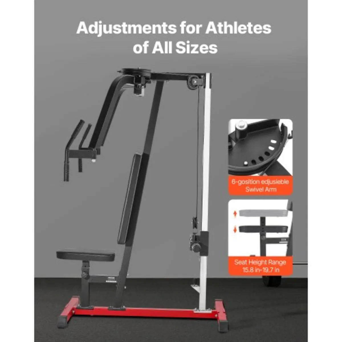 Squat Machine, Deep Squat Rowing Machine for Home, - Image 2