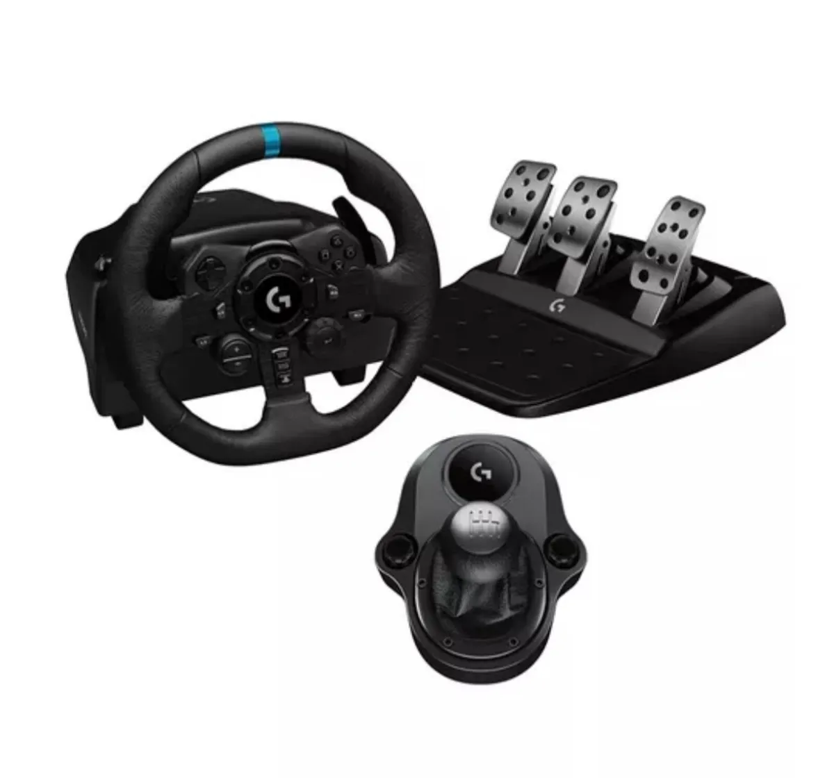 Racing wheel, pedals and shifter for x box - Image 1