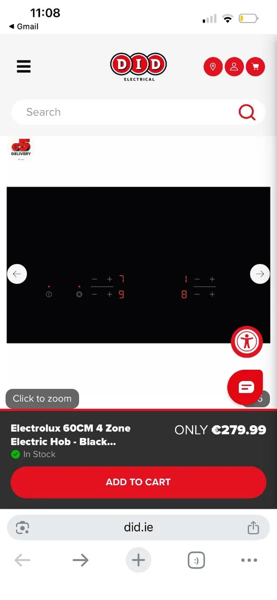 Electric hob - Image 1