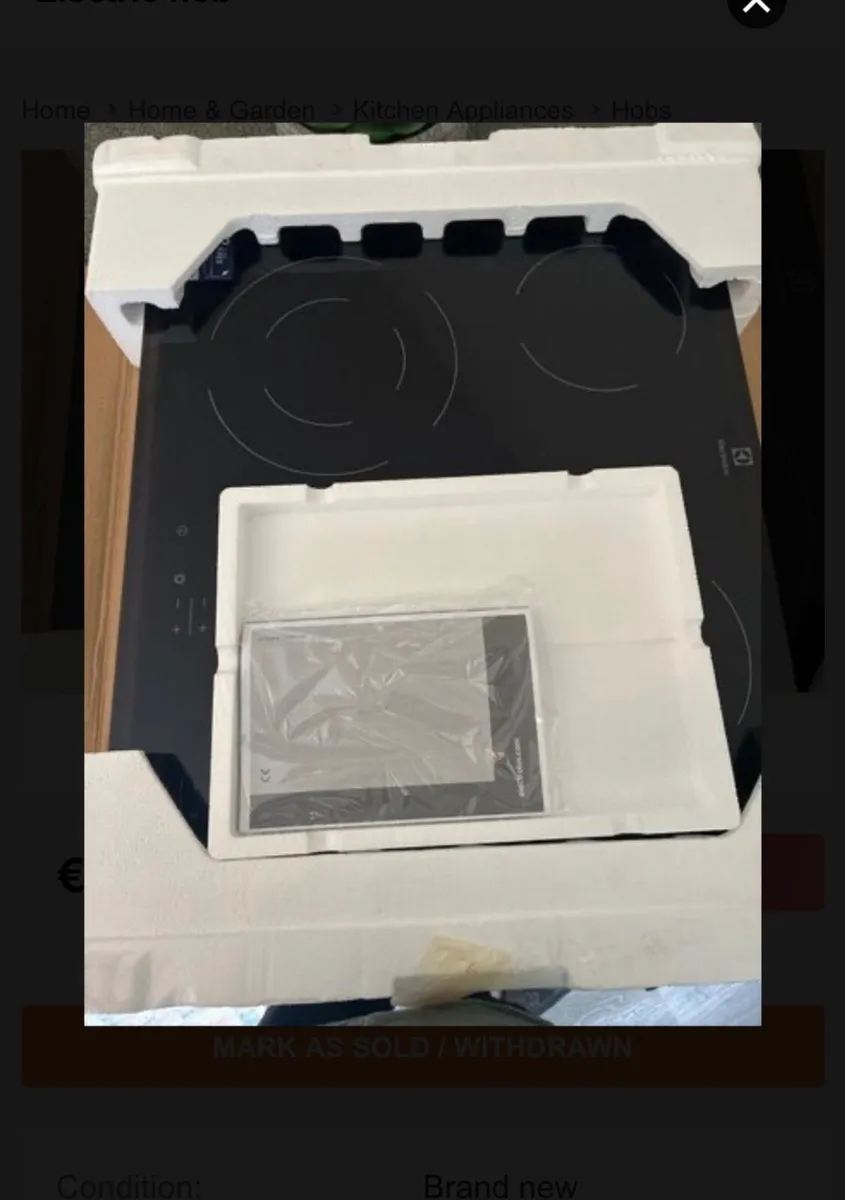 Electric hob - Image 3