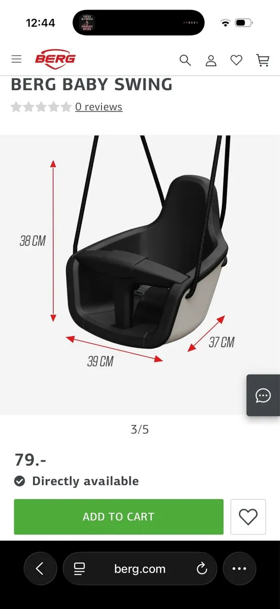Berg Baby swing - Image 2