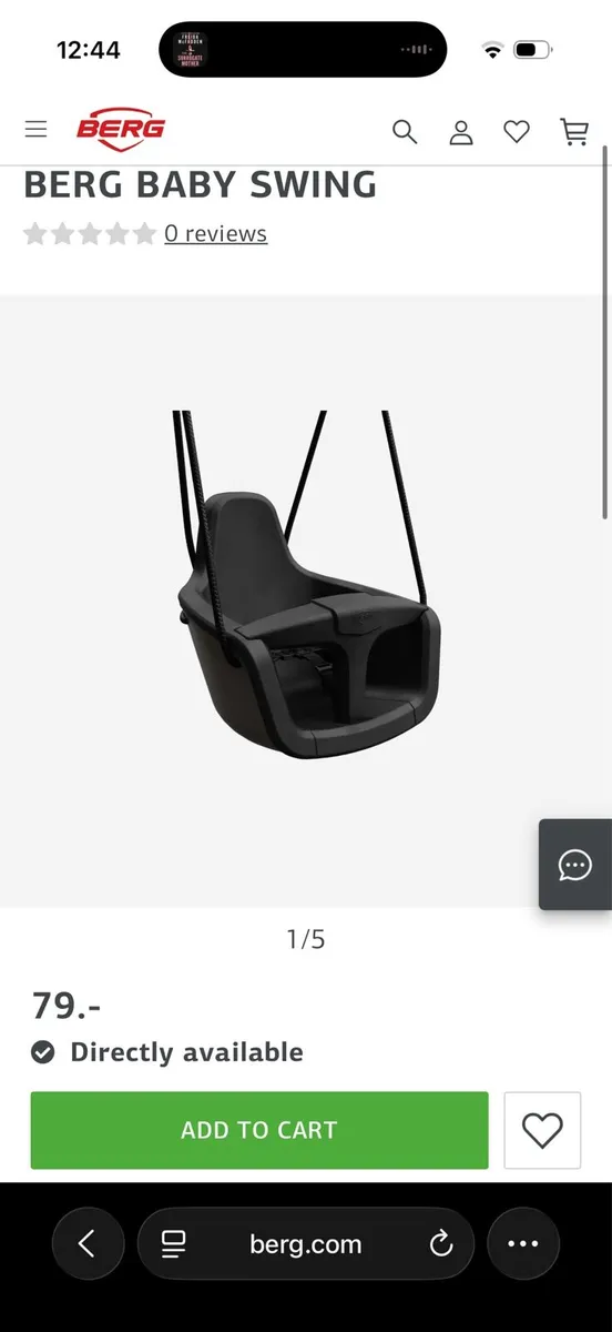 Berg Baby swing - Image 1